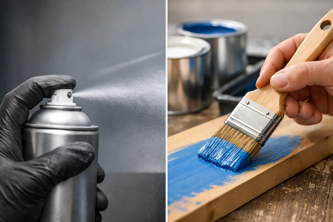 Aerosol Paint or Brush Paint for Your Job?