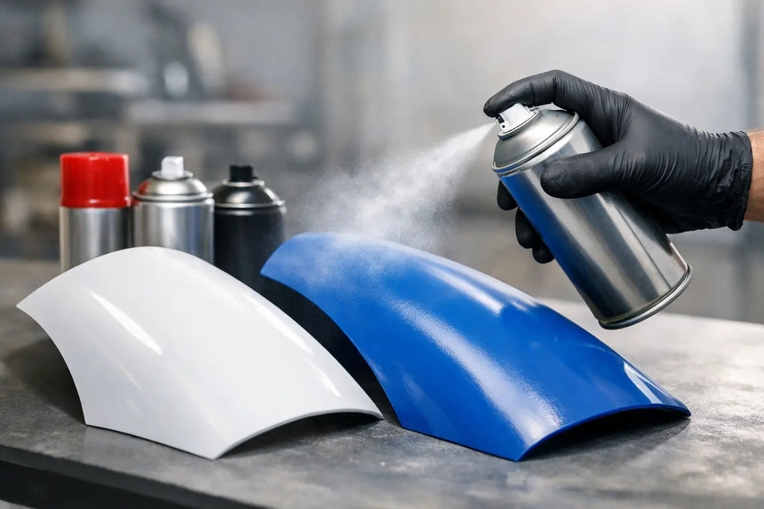 Choosing Aerosol Paint for Fibreglass Panels