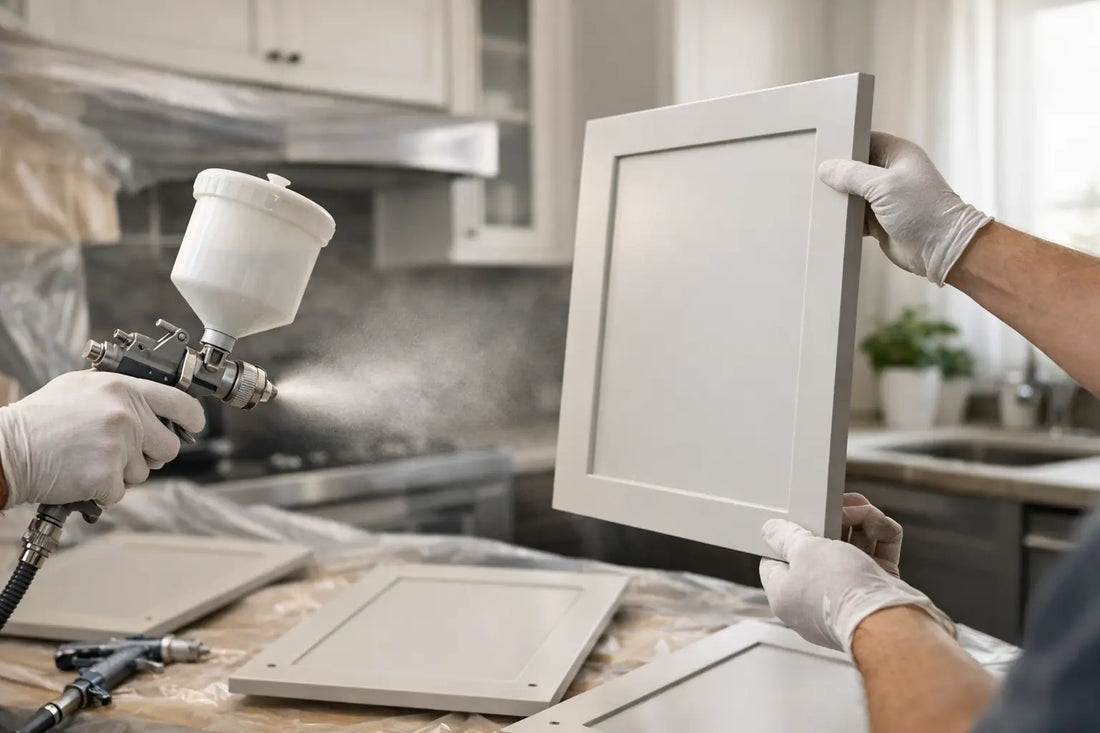 How to Respray Kitchen Cupboards Properly