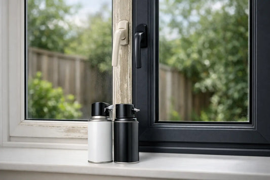 UPVC Window Respray Before and After Results