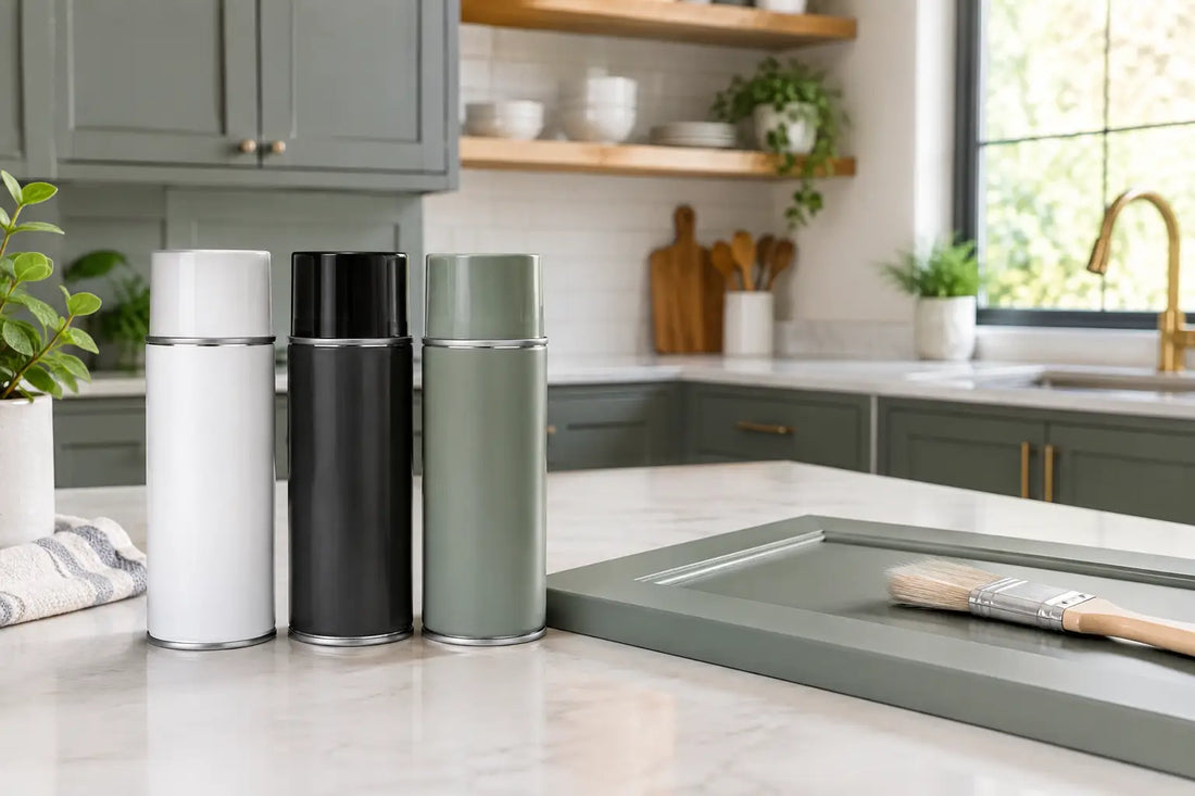Kitchen Makeover With Aerosol Paint That Lasts