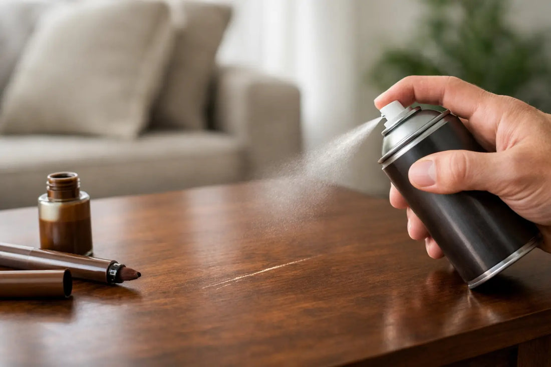 Furniture Touch Up Aerosol That Actually Matches