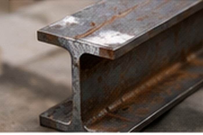Bare steel