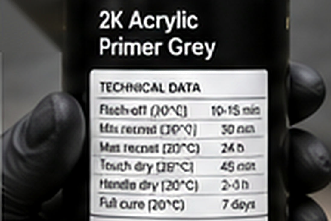 Reading the paint label and Technical Data Sheet for drying and recoat information