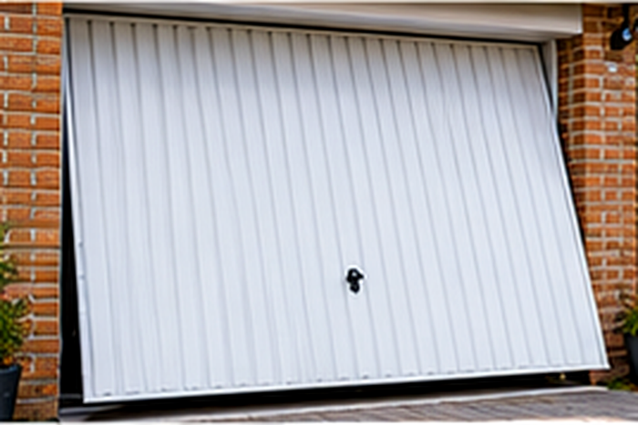 Pressed-steel up-and-over doors
