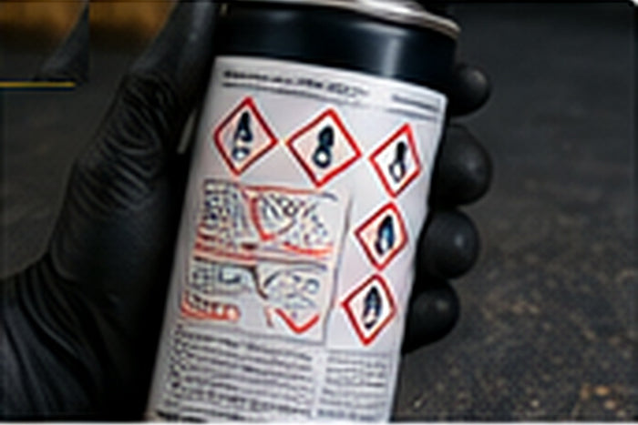 Product label and Safety Data Sheet