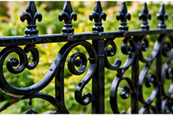 Wrought iron and mild steel