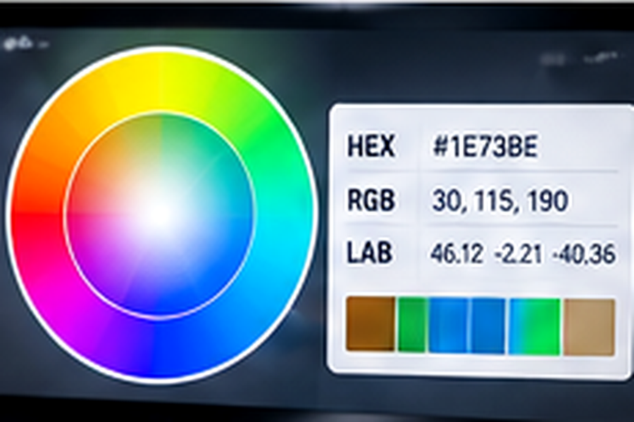 HEX, RGB or LAB value
