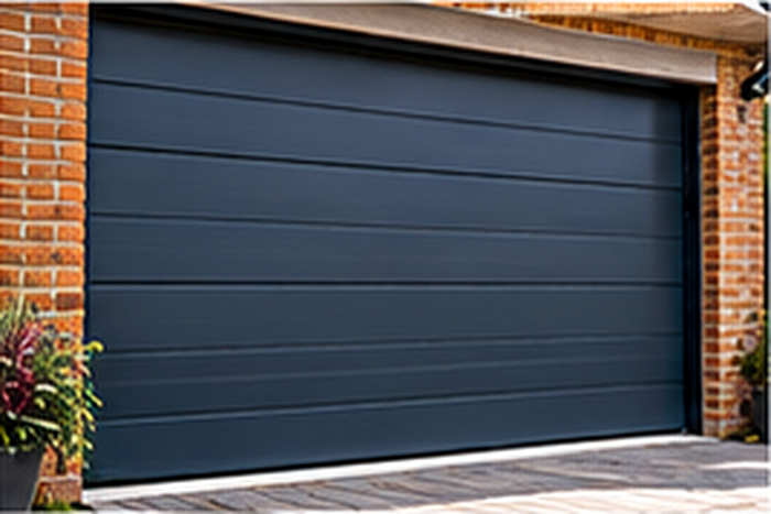 Sectional metal doors