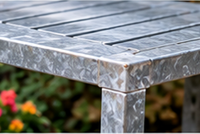 Galvanised furniture