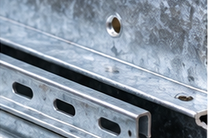 Galvanised and zinc-coated metal