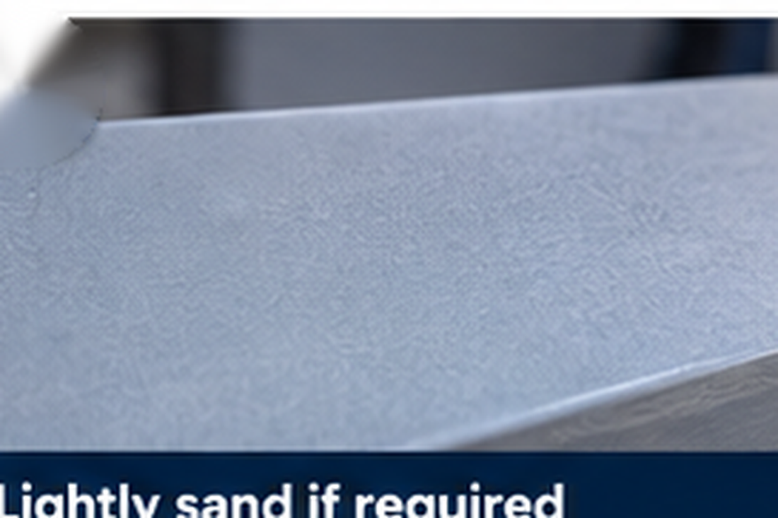 Reviewing aerosol primer drying sanding and recoat information