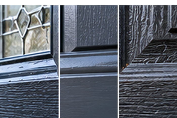 Door construction and skin identification