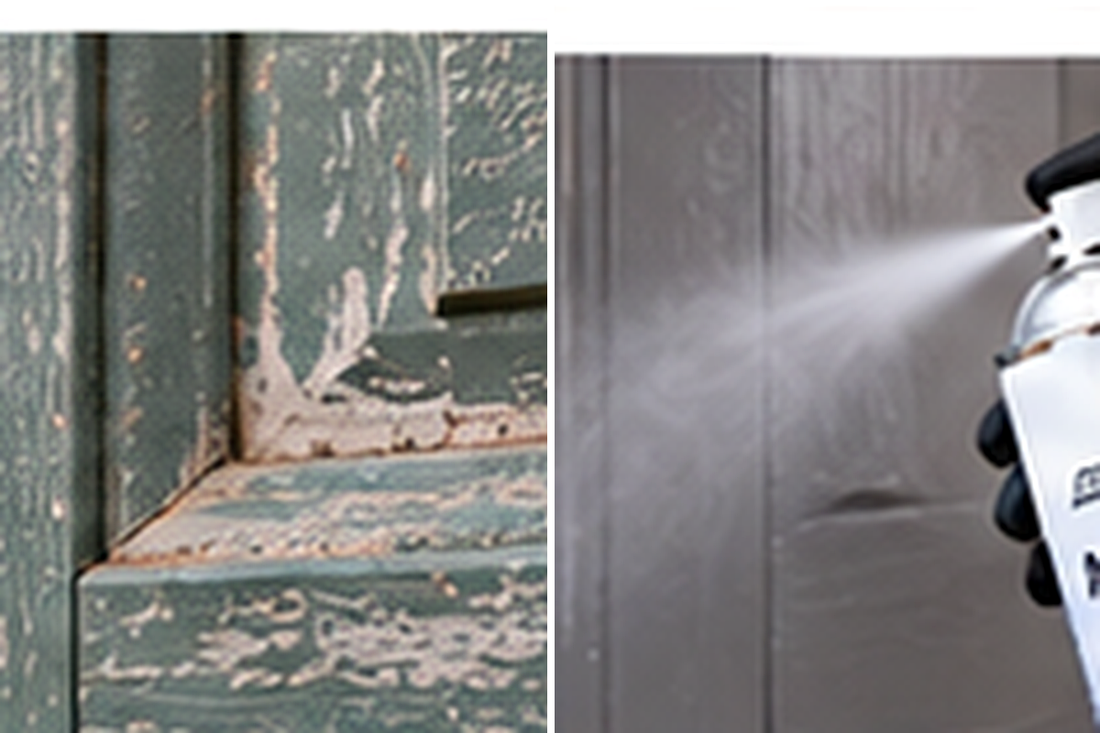 Repairing minor composite door defects and testing adhesion before primer