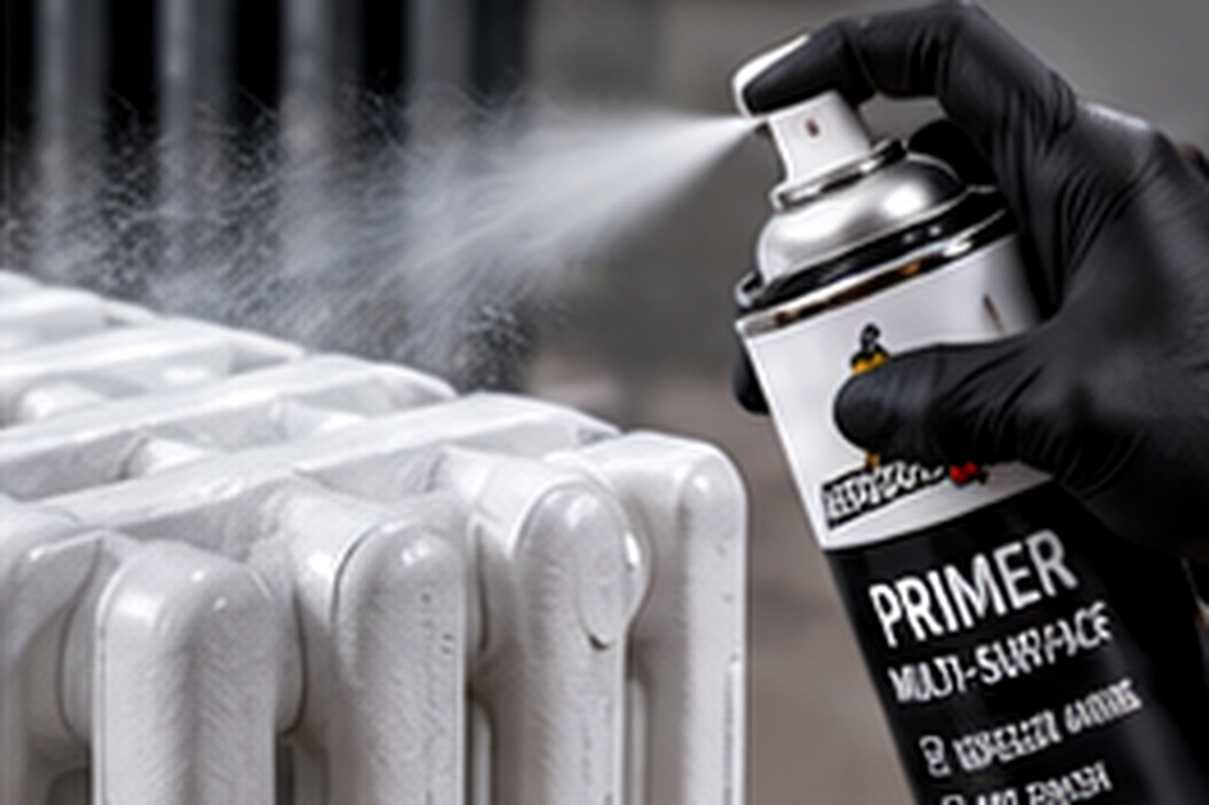 Testing and applying controlled aerosol coats to a radiator