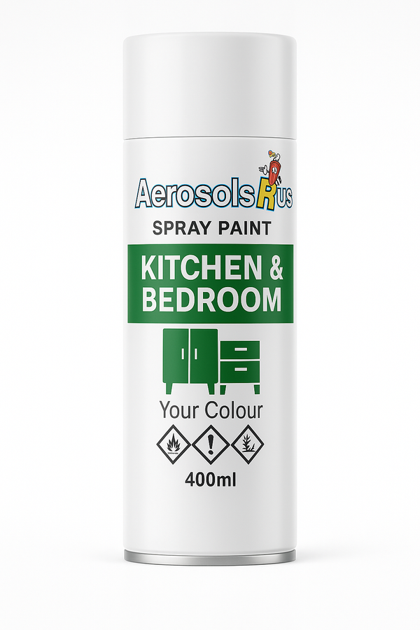 Kitchen and Bedroom Furniture Spray Paint 400ml - Available in any colour