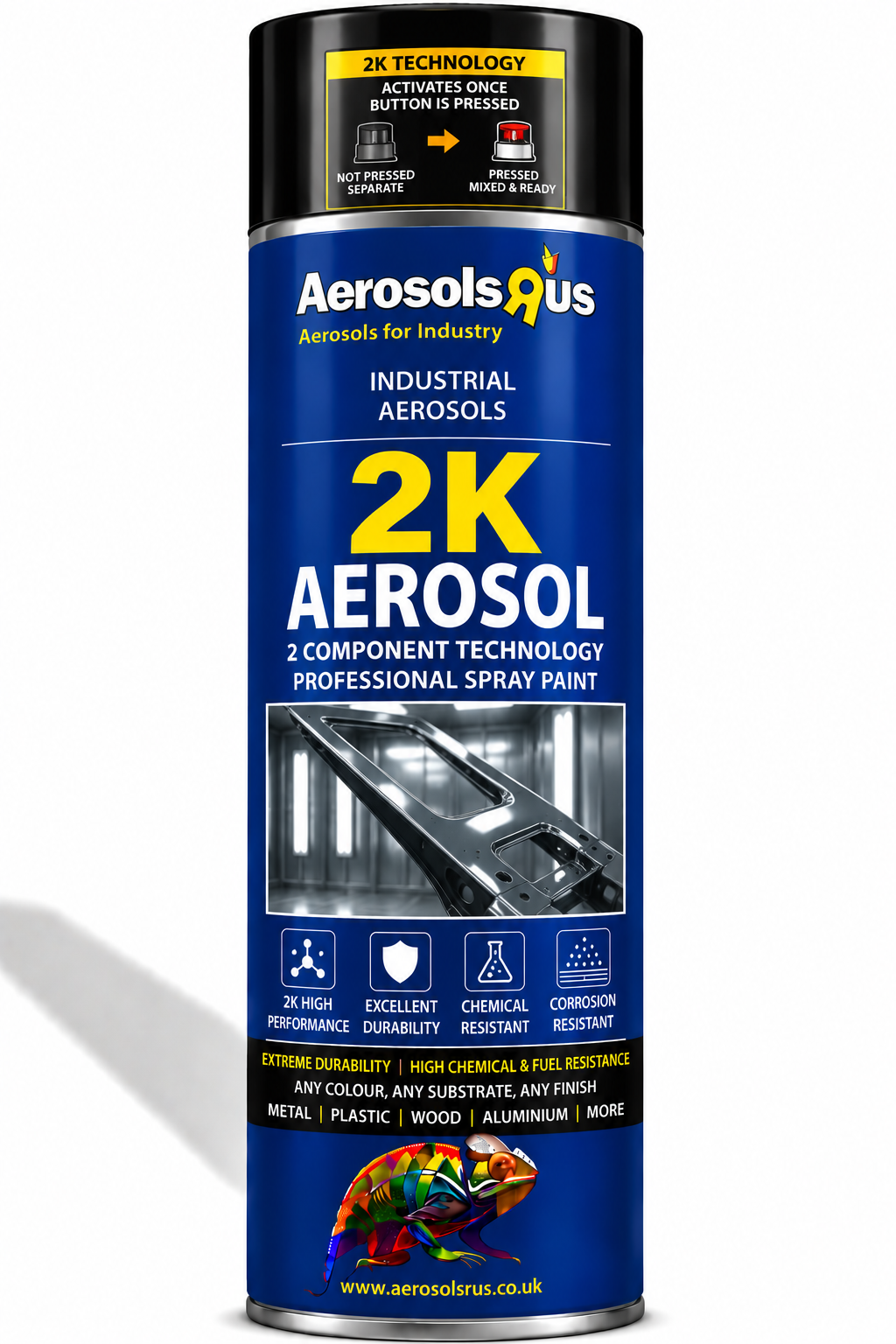 2K Aerosol Spray Paint - Any Substrate - Any Finish - Any Colour Tameside Paints & Supplies Ltd