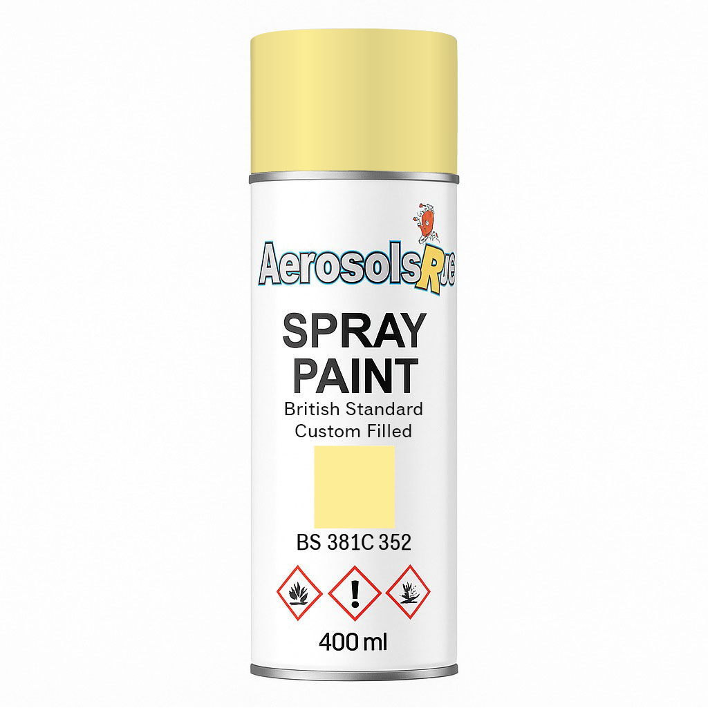 381C 352 Pale cream 400ml Aerosol Available in any Finish