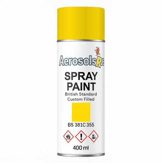 381C 355 Lemon 400ml Aerosol Available in any Finish