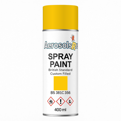 381C 356 Golden yellow 400ml Aerosol Available in any Finish