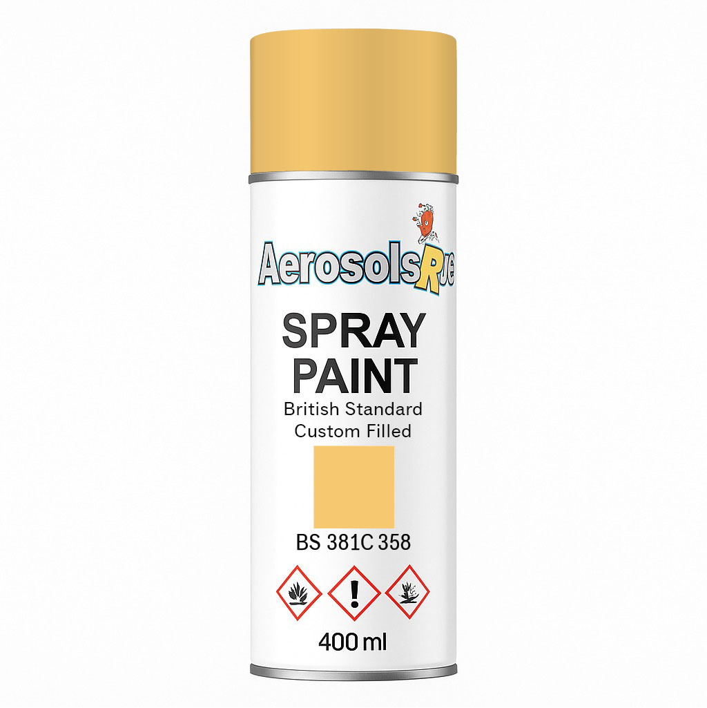381C 358 Light buff 400ml Aerosol Available in any Finish