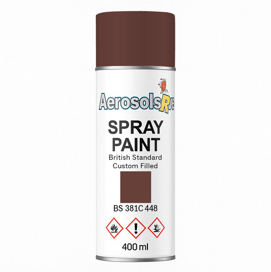 381C 448 Deep Indian red 400ml Aerosol Available in any Finish