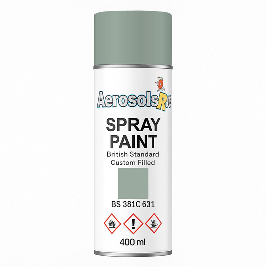 381C 631 Light grey 400ml Aerosol Available in any Finish