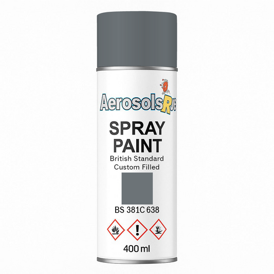 381C 638 Dark sea grey 400ml Aerosol Available in any Finish
