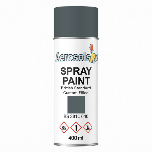 381C 640 Extra dark sea grey 400ml Aerosol Available in any Finish