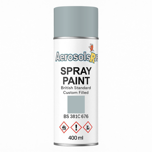 381C 676 Light weather-work grey 400ml Aerosol Available in any Finish