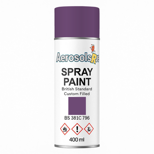 381C 796 Dark violet 400ml Aerosol Available in any Finish