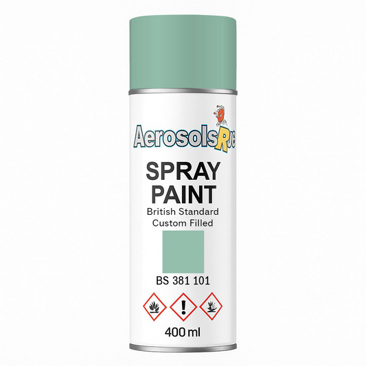 British Standard 381C 101 - Sky blue 400ml Aerosol Available in any Finish