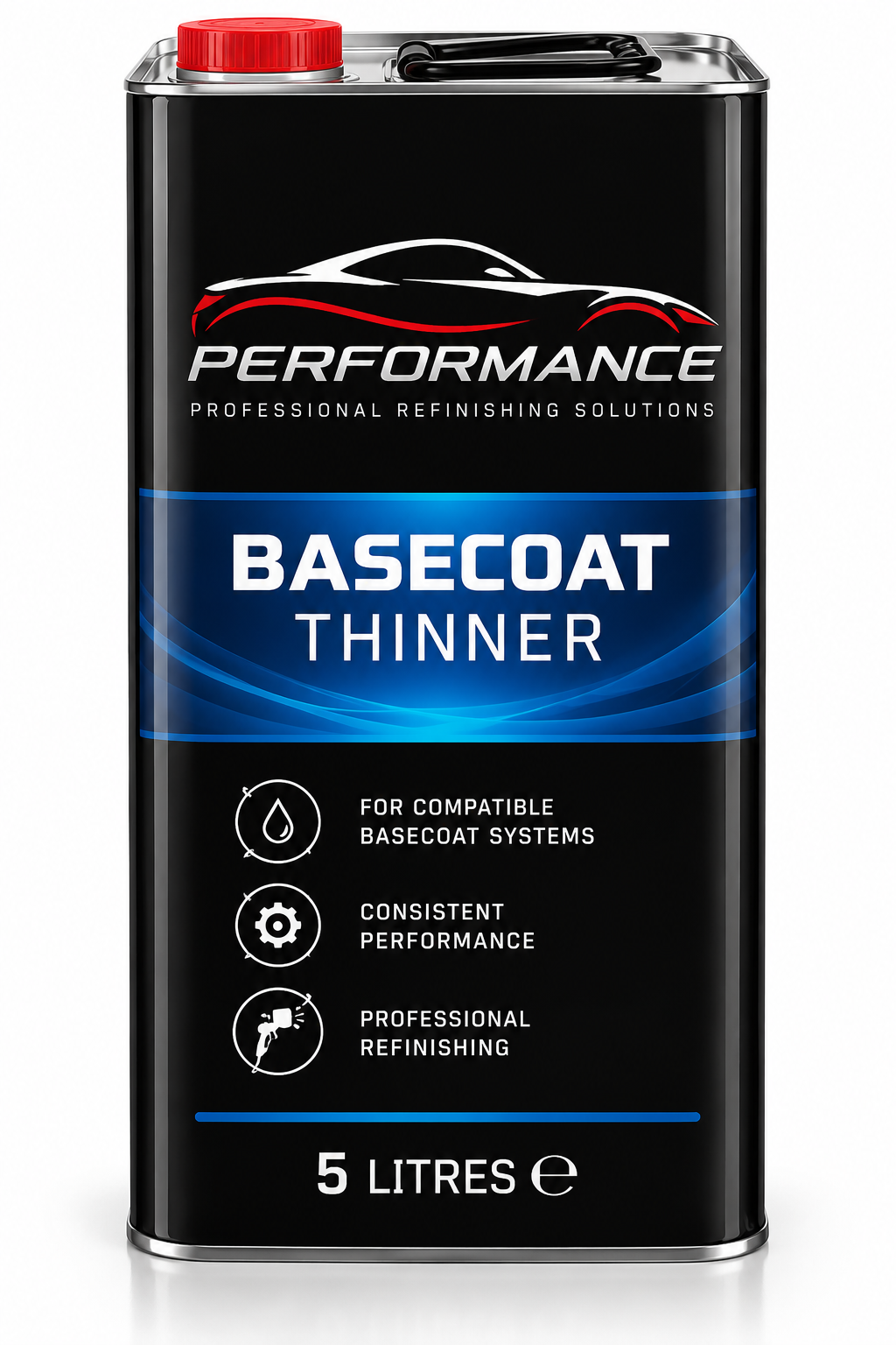 Performance Basecoat Thinner – 5 Litres