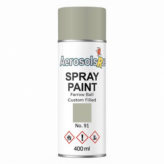 Farrow and Ball -Blue Gray No. 91 400ml Aerosol Available in any Finish