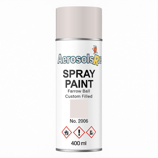 Farrow and Ball -Great White No. 2006 400ml Aerosol Available in any Finish