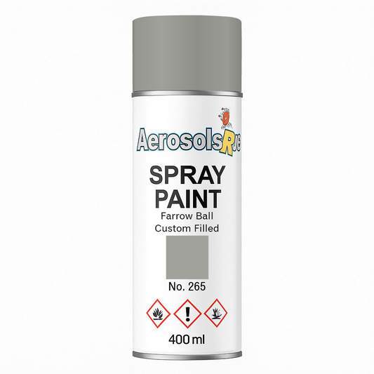 Farrow and Ball -Manor House Gray No. 265 400ml Aerosol Available in any Finish