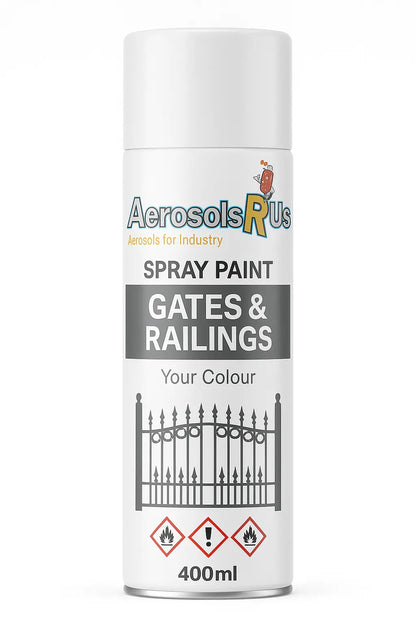 Gates & Railings 400ml Spray Paint Aerosols "R" Us