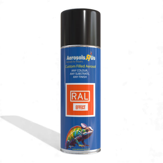 RAL Effect Colours - Custom Filled 400ml Aerosol - 490 Colours