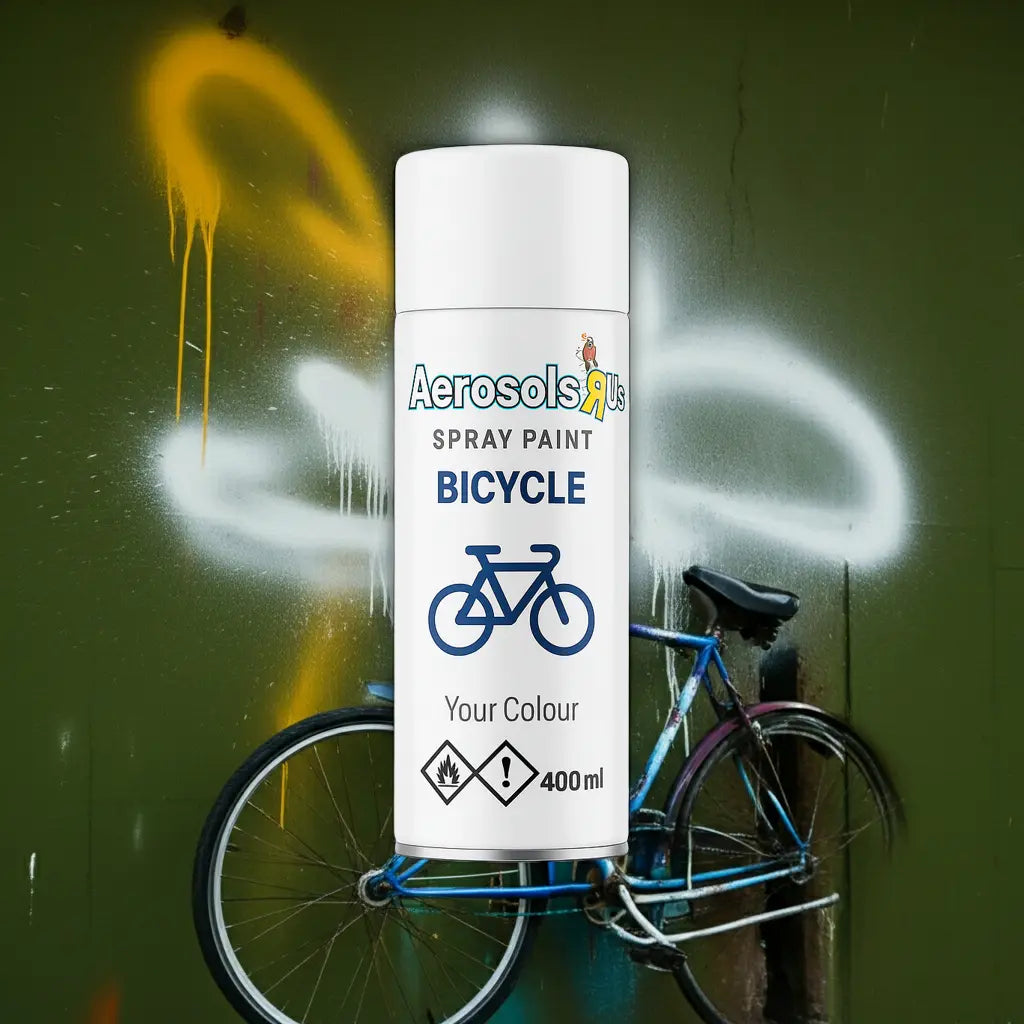 Bicycle Spray Paint 400ml - Available in any colour Aerosols "R" Us