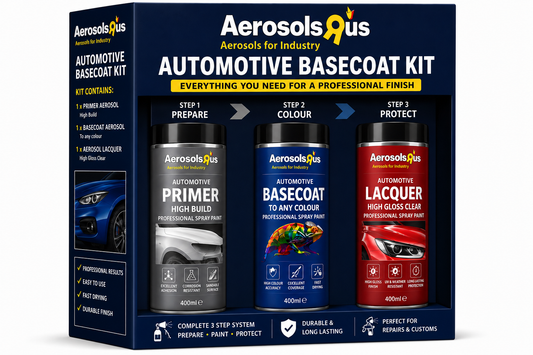 Colour Matched Touch Up Aerosol & Primer & Lacquer Bundle Tameside Paints & Supplies Ltd