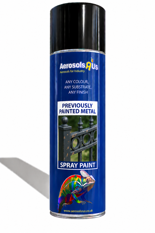 Previously Painted Metal Aerosol Tameside Paints & Supplies Ltd