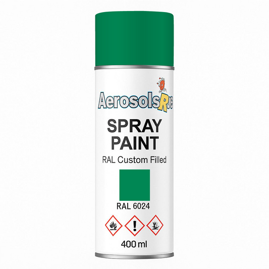 RAL 6024- 400ml Aerosol Spray Paint Any Finish