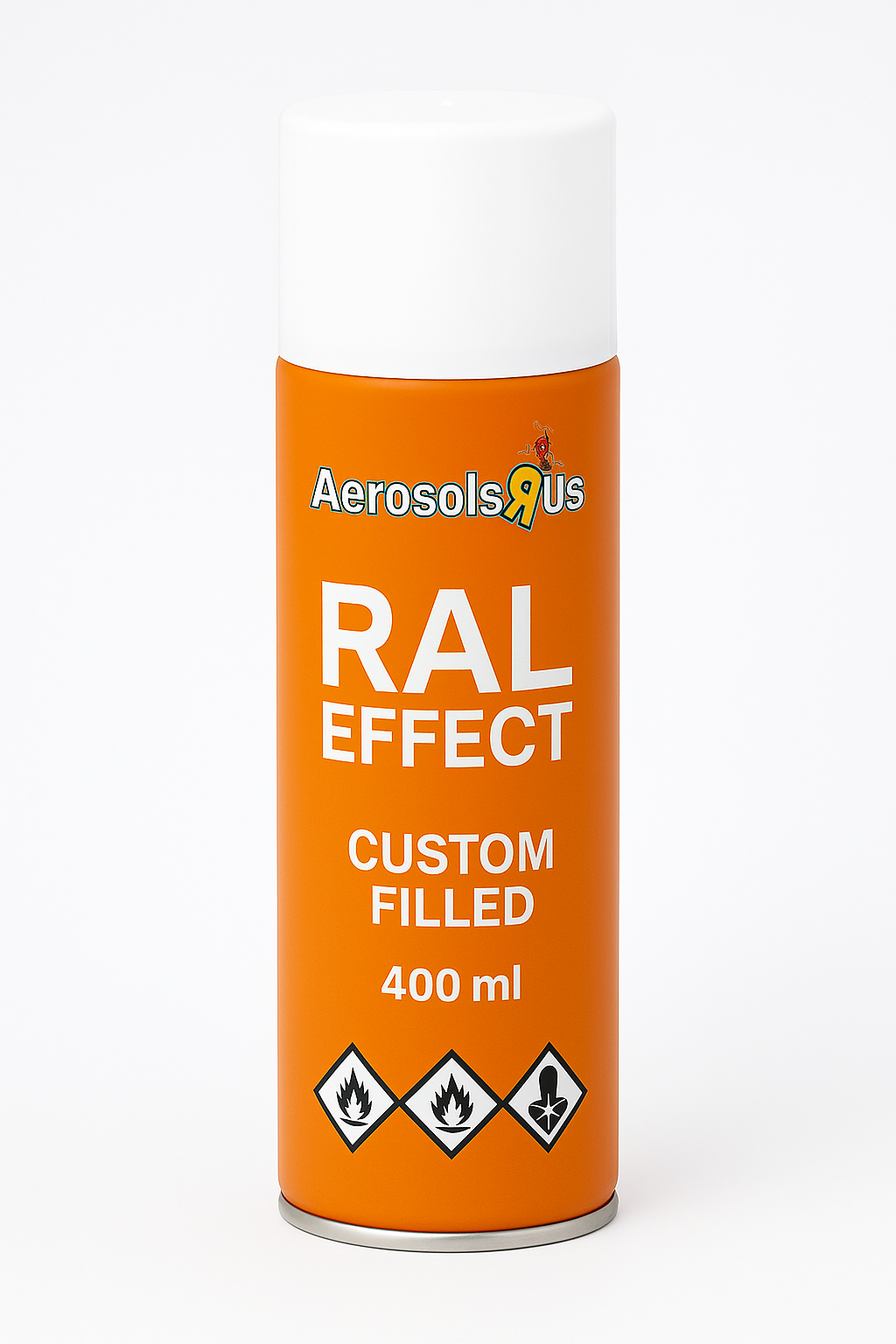RAL Effect Colours - Custom Filled 400ml Aerosol - 490 Colours