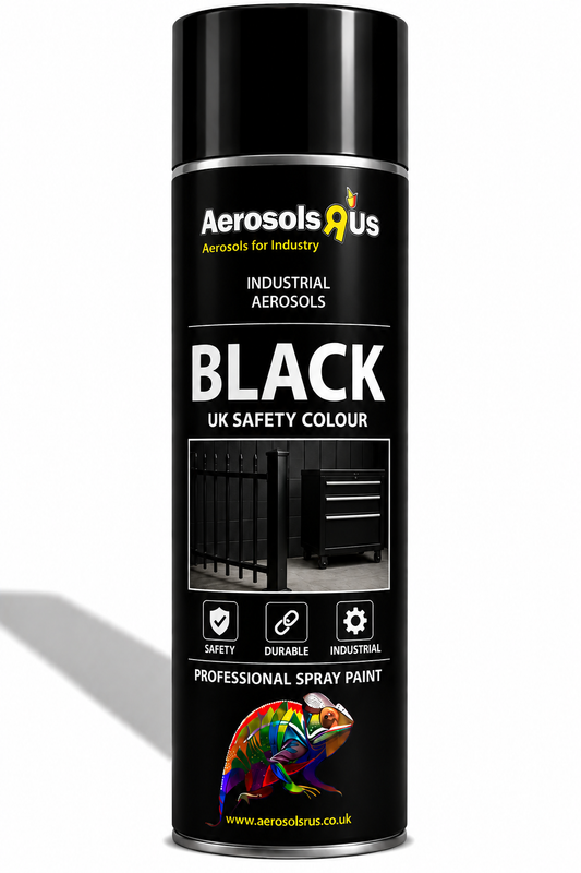 UK Safety Colour Black Tameside Paints & Supplies Ltd