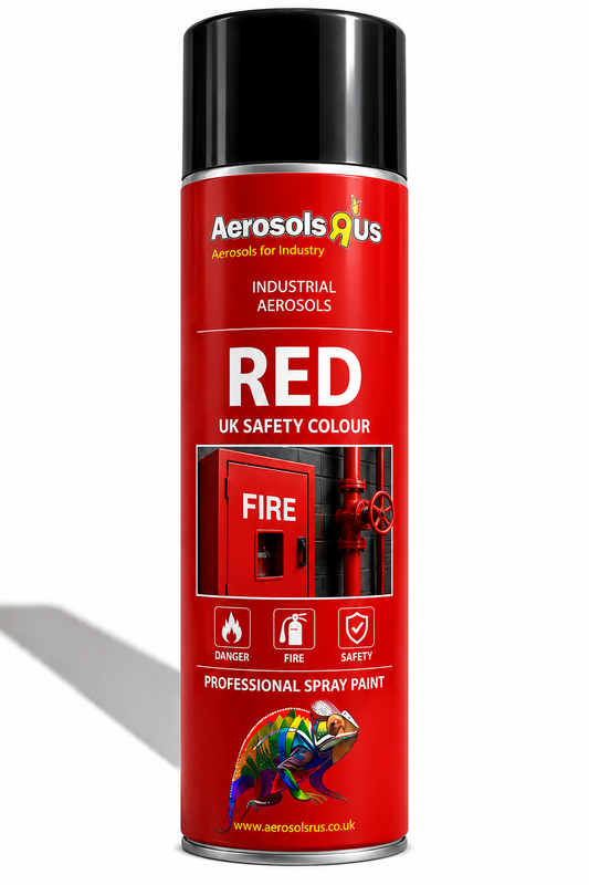 UK Safety Colour Red Tameside Paints & Supplies Ltd