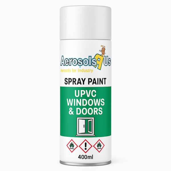 How to Spray UPVC windows - Using Aerosol Spray Paint