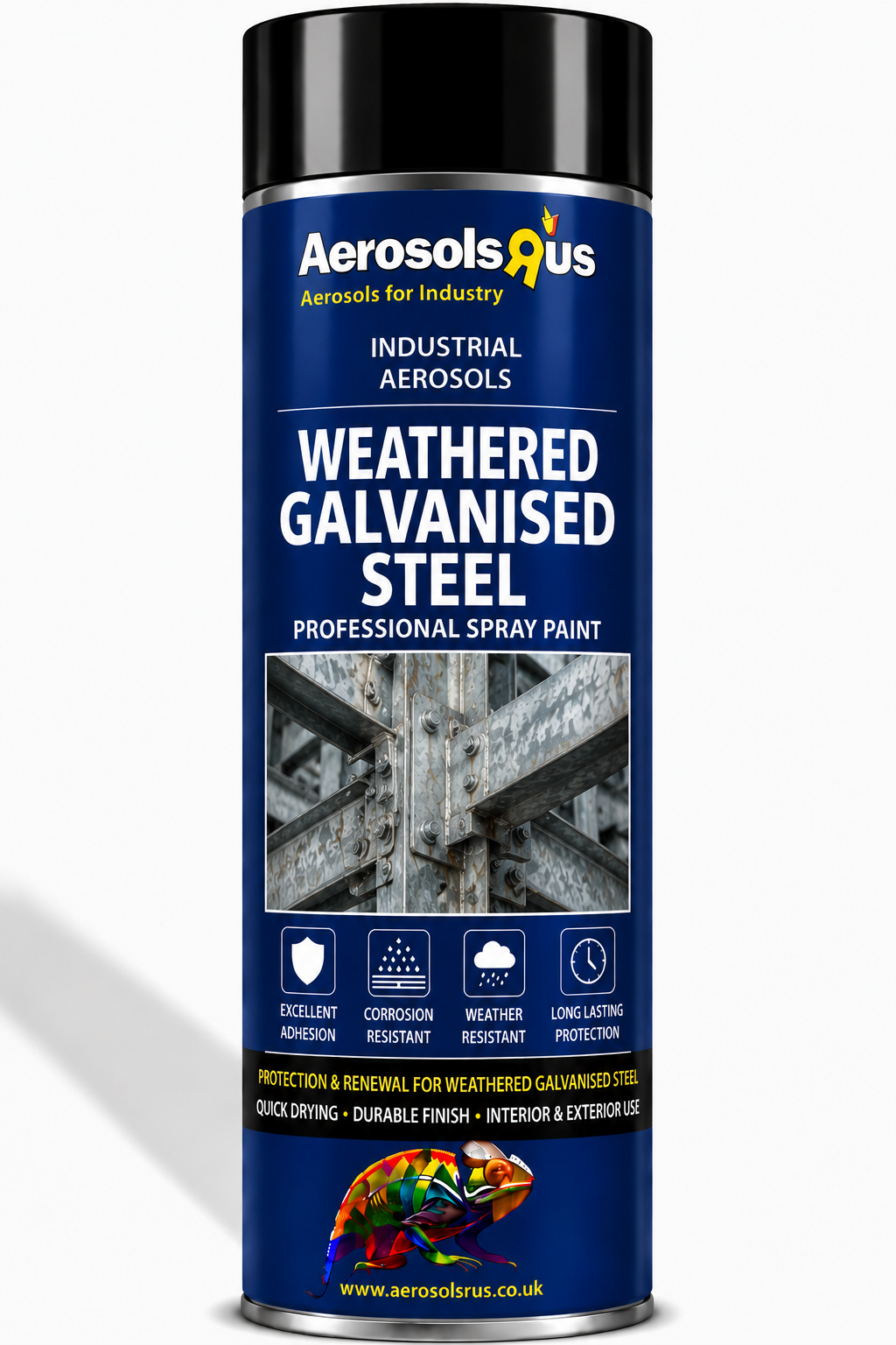 Weathered Galvanised Steel Aerosol Tameside Paints & Supplies Ltd