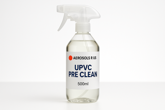 Aerosols R Us UPVC Pre Clean in a Trigger Spray Bottle 500Ml