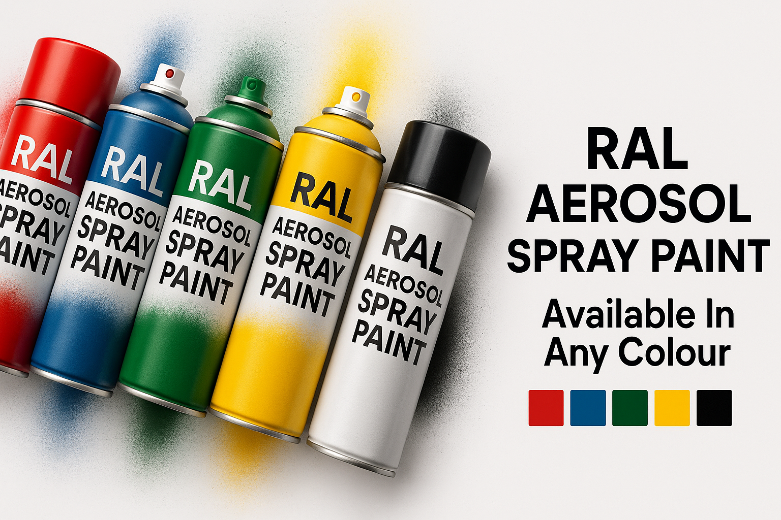 Create a Banner RAL Aerosol Spray Paint In Any Colour