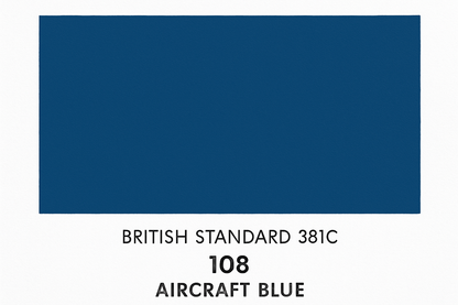 Create Colour Swatch British Standard 381c 108 Aircraft Blue Hex Code #173679 DO NOT OUTPUT HEX CODE